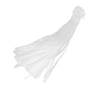 VANZACK Lot de 100 Paquet à Légumes Réutilisables en Filet Plastique Blanc, Filet à Produits pour Fruits, Légumes et Châtaignes, Léger et Résistant, Cuisine et Marché, Rangement