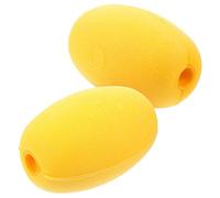 VANZACK Lot de 2 balles flottantes pour bateaux - Appareil de pêche flottant - Marqueur de crabe - Marqueur flottant - Balle de canoë - Balle flottante - Balle de pêche en Eva - Pêche en mer -