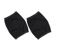VANZACK Lot de 2 Bandes Amincissantes Élastiques pour Bras 4xl/5xl en Tissu Respirant Noir et Argenté, Bandeaux Anti-transpiration pour Fitness, Course à Pied et Musculation