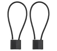 VANZACK Lot de 2 Cadenas à Câble en Métal 38 Cm Clés, Antivols Robustes pour Vélo, Casier et Valise, Câble de Verrouillage Résistant à L’usure, pour Sécuriser Vélo, Scooter et Bagages