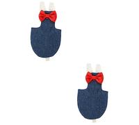 VANZACK Lot de 2 combinaisons de vol pour petits oiseaux, en coton, réglables, pour perroquets et perruches, confortables et élégants, pour l'entraînement et les excursions