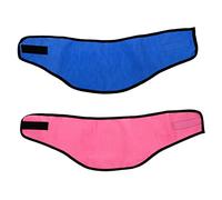 VANZACK Lot De 2 Écharpes Rafraîchissantes pour Animaux De Compagnie Serviette pour Chiot Guêtre Tapis Rafraîchissant pour Chien Couverture Rafraîchissante pour Chien Sweat À