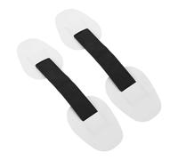 VANZACK Lot de 2 Poignées de Remplacement Blanches en PVC pour Kayak, Paddle et Canoë Gonflable - Poignées Antidérapantes Légères et Robustes pour Transport Latéral et Utilisation