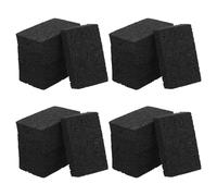 VANZACK Lot de 20 Éponges à Vaisselle en Pâte de Bois 11X7X25 CM Éponges à Récurer Anti-Huile Absorption Maximale Nettoyage Anti-Rayures Cuisine et Salle de Bain