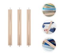 VANZACK Lot de 3 Bandes Chauffantes en Aluminium Haute Température 300 Mm pour Scelleuse Manuelle, Kit de Réparation Tissu Résistant pour Scellant Thermique Professionnel et Usage