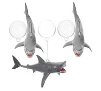 VANZACK Lot de 3 Mini-Requins Décoratifs pour Aquarium pour Une Disposition Dynamique de L'aquarium