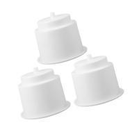 VANZACK Lot de 3 Porte-Gobelets Encastrés pour Bateau en Nylon Blanc avec Trous de Drainage Support Stable pour Boissons Compatible Yacht Camping-Car et Caravane Réutilisable