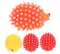 VANZACK Lot De 4 Jouets Couineurs en Vinyle pour Chat Et Chiot, Jouet Interactif à Mâcher, Petit Format, pour Intérieur Et Stimulation Ludique des Animaux De Compagnie