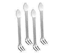 VANZACK Lot De 4 Mini Râteaux pour Jardinage Outils De Jardin Petits Râteaux Outils pour Bonsaï Cultivateurs pour Jardinage Outil pour Ameublir Le Sol Fourche À Main De Jardin