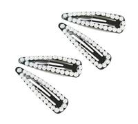 VANZACK Lot De 4 Pinces À Cheveux En Perles Pour Filles Et Tout-Petits Jolies Pinces Accessoires Pour Cheveux De Mariée Perles Artificielles En Plastique