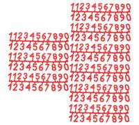 VANZACK Lot De 9 Numéros De Marquage Pour Ruches En Plastique Pour Apiculture Multifonctions Fixation Facile Remplacement Des Numéros De Ruche