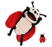 VANZACK Marionnette à Main Coccinelle Jouet Éducatif pour Garçon Fille Marionnette Créative Peluche pour Histoire du Soir Jouet Interactif Parent-garçon Fille