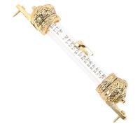 VANZACK Mezuzah Métal Délicate avec Sacré pour Porte Décoration Juive Religieuse Cadeau pour Pendaison de Crémaillère et Maison Protection et Sanctification