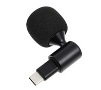 VANZACK Microphone pour Tablette de Type C, Flexible et léger, avec Protection Anti-salive pour vidéo, Jeux et Live Broadcast