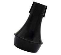 VANZACK Mini Sourdine pour Trompette ABS Noire, Compacte pour Débutants | Réduit le Volume, Adoucit le Son, sans Modifier le Timbre, Pratique Dehors, pour Toutes Occasions