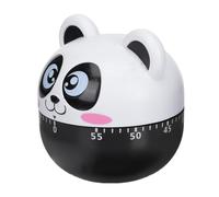 VANZACK Minuteur Mécanique Cuisine Panda Timer Visuel sans Batterie Outil Gestion Cuisson et Rappel Maison
