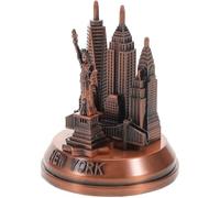 VANZACK Modèle Métallique de Monument New York Décoratif Vintage pour | Charme Historique, Style Luxueux et Sophistiqué, pour Collectionneurs Exigeants