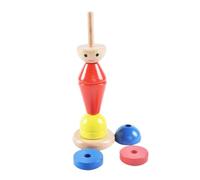 VANZACK Montessori Éducatif Blocs Sensoriels pour Reconnaissance des et Formes Développement Motricité Fine Garçon Fille Puzzle Shape and Color Matching Toys pour Tout Petits