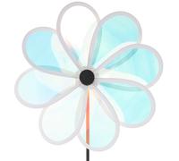 VANZACK Moulin à Vent Oiseau Extérieur Forme Huit Colorées Décoration Jardin et Protection Épouvantail Naturel pour Vergers et Espaces Verts