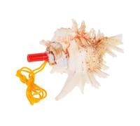 VANZACK Natural Sea Conch Shell Horn Musical Instrument For And Travel Tourism Toy Easy To Play Decorative And Portable Conque Whistle For Family Fun