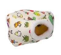 VANZACK Nid Oiseau Suspendu Chaud pour Perroquet Hamac Peluche Isolant Lit Douillet Hiver pour Perruches Inséparables Calopsittes et Petits Oiseaux Résistant Au Froid Facile à Nettoyer