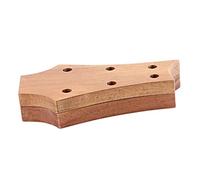 VANZACK Organisateur de Médiators de Guitare Bois Solide Boîte de Rangement Portable Forme de Guitare pour Musiciens pour Concerts Écoles et Voyages
