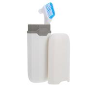 VANZACK Organisateur de Voyage Portable pour Déplacements Professionnels avec Boîte de Rangement en Pp Nettoyage des Dents et Fausses pour Brosse à Dents Double Face