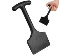 VANZACK Outil à Tapis Noir en Plastique, Pelle à Bord Biseauté pour Pose | Tendeur de Moquette, Positionnement Précis, Prise Ferme et Design Ergonomique pour Espaces Commerciaux