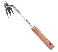 VANZACK Outil de Désherbage Ergonomique Trousse Multi pour Jardinage Extraction Racines Outil de Fourche à Désherber pour Pelouse et Contrôle des Mauvaises Herbes
