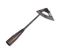 VANZACK Outil Désherbage à Main Acier Houe de Jardinage pour Creuser et Ameublir Le Sol Accessoire Pratique pour Espaces Restreints et Travaux de Jardin