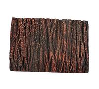 VANZACK Panneau Décoratif pour Aquarium Imitation Écorce De Chêne Panneau De Fond pour Aquarium Décoratif pour Boîte à Tortues