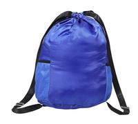 VANZACK Paquet à Cordon de Basket-ball Grand Format Bleu Marine, à Dos de Sport Léger et Résistant Bretelles Rembourrées, pour Garçon et Filles et Garçons, Rangement Sécurisé pour Ballon