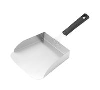 VANZACK Pelle à Frites Inox Spatule Polyvalente avec Large Ouverture Ergonomique pour Pizza Snacks et Viandes Grillées