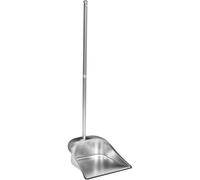 VANZACK Pelle à Poussière Amovible en Acier Inoxydable sans Magnétisme, Pelle Verticale Manche Long, Pratique pour Nettoyage Domestique et Bureau, pour Ramassage de Déchets et Entretien