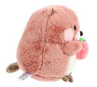 VANZACK Peluche Marmotte Rose Animal Peluche Doux pour Garçon Fille Coussin Apaisant et Anniversaire pour Garçon Fille