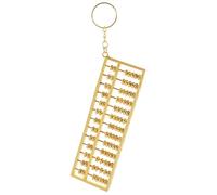 VANZACK Pendentif Boulier Suspendu En Alliage 4.88 X 1.57 X 0.28 Pouces Porte-CléS Mini Boulier RéTro Pour Sac Bureau Et DéCoration Maison