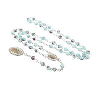 VANZACK Perles de Chapelet Religieux pour Hommes et Pendentif Our Lady Of Guadalupe Élégant et Perles Prière pour Occasions Spéciales