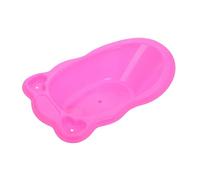 VANZACK Petit Bassin en Plastique pour Poupée de Bain Léger et Portable Accessoire de Salle de Bain Miniature pour Garçon Fille pour Jeux Imaginatifs