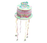 VANZACK Pinata Licorne à Tirer pour Fête Anniversaire Fille Garçon Drôle à Remplir avec Bonbons et Petits Décoration Suspendue pour Carnaval et Événements Festifs
