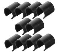 VANZACK Pinces à Drapeau Anti-Vent pour Jardin, Lot de 10 Clips en Plastique Résistant, Fixation Solide pour Bannière Extérieure, Accessoires Coupe-Vent pour Décoration De Pelouse, Usage Météo Variée