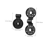 VANZACK Pinces De Fixation Robustes pour Toile D'ombre 50 Pièces Clips pour Filets D'ombre Jardin Et Terrasse Fixation Sécurisée des Filets De Protection Solaire Œillet Résistantes Aux Intempéries