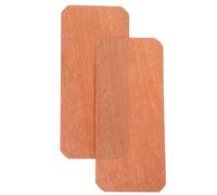 VANZACK Planches de Cèdre Espagnol Bois Khaki ou 2pcs pour Humidificateur à Cigares Usage Polyvalent et Rangement Organisé Cave à Cigares à Domicile ou Bars