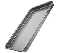 VANZACK Plaque de Cuisson Antiadhésive pour Pizza et Gâteau Acier Plaque Pâtisserie Polyvalente pour Cuisine Cuisson Rapide et Facile pour Famille et Restaurant
