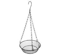 VANZACK Plateau Alimentation Suspendu pour Oiseaux Support Décoratif Fer pour Fleurs Et Nourriture pour Attirer Les Oiseaux Votre Jardin