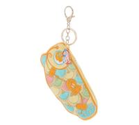 VANZACK Pochette Porte-Monnaie Femme Brodée Carpes Koï Porte-clés Sac Poisson Zippé Petite Pochette à Bijoux pour Femme Ornement Chanceux