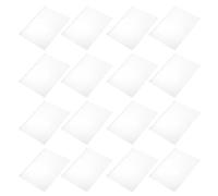 VANZACK Pochettes Porte-dossards de Marathon Transparentes en PVC Solide, Format 11,8 X 9 Pouces 11 Trous, Lot de 100 Pièces pour Organisation et Protection des Numéros de Course