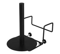 VANZACK Porte-paquet Mural Support Suspendu pour Fer Noir Paquet de Courses | Montage Latéral, Usage Supermarché et Supérette, Organisation Stable des Rouleaux, Format Pratique