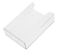 VANZACK Présentoir Mural Transparent pour Documents A6 en PS, Accès Rapide | Organisation du Courrier Enveloppes, Style Simple Moderne, Usage Maison ou Salle D’attente