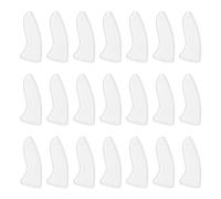 VANZACK Protège-Lame Transparent en Plastique Taille Grosse N°3 Lot de 500 Pièces Étui de Protection Anti-Rayures pour Pointe de Manchon Léger Adaptable Protection Sécurisée pour