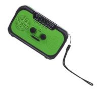 VANZACK Radio d'urgence à Manivelle Solaire Multifonction Légère et Portable Lampe Torche LED pour Préparation aux Catastrophes Naturelles et Situations d'urgence